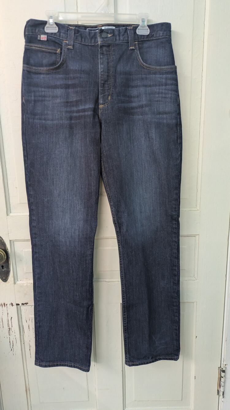 Carhartt FR Relaxed fit Jeans Mens 34x34 Flame Resistant model # BD5079-FRM